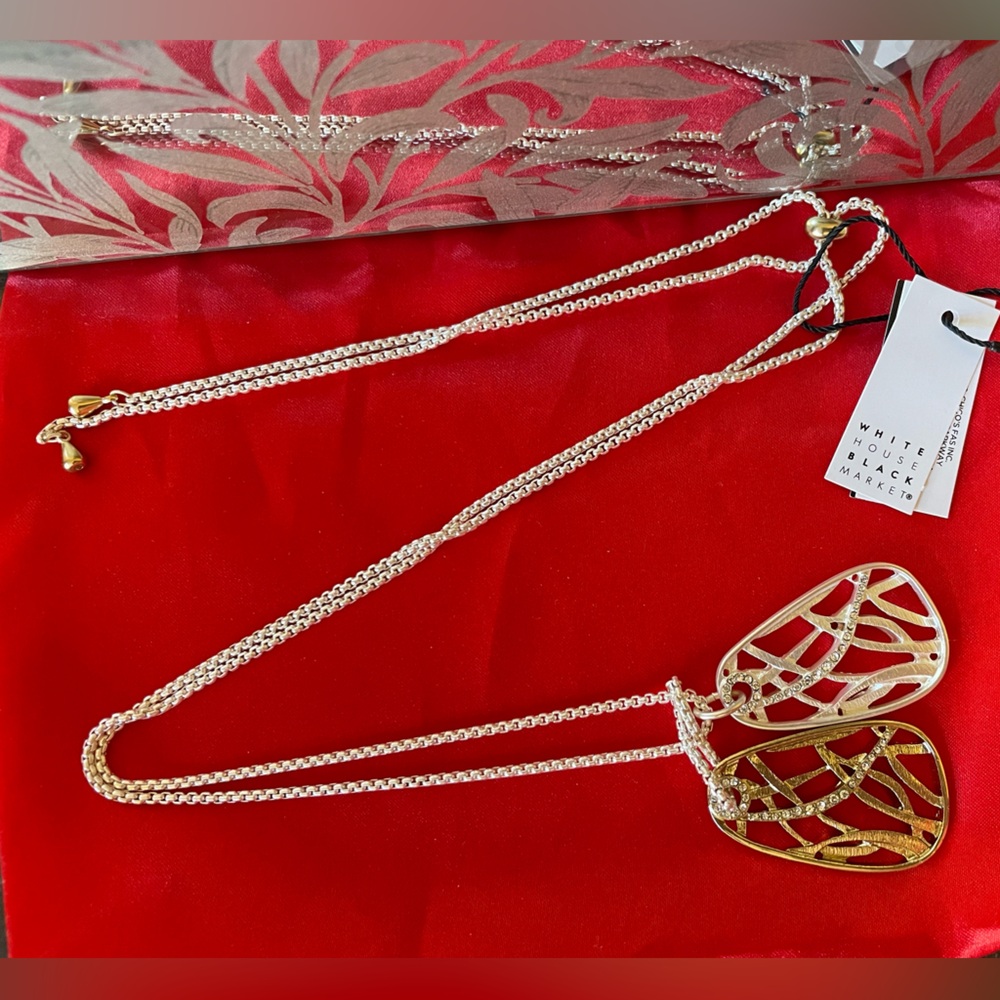 White House Black market pendant.